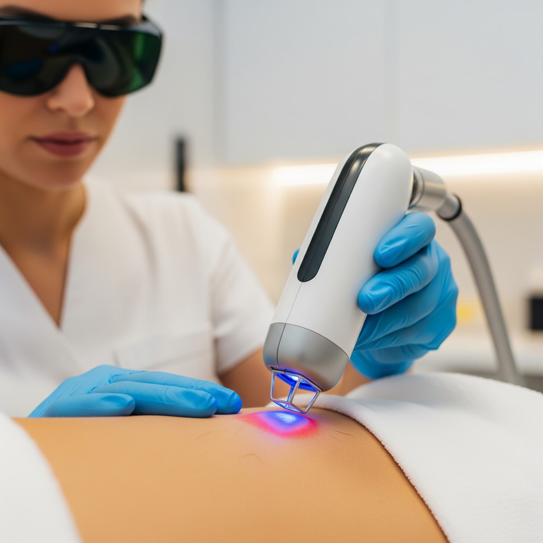 Det rette udstyr til professionelle klinikker: Behandlerbriks, behandlerstol og diodelaser